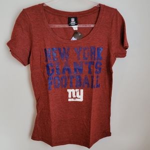 NFL NY Giants Tshirt NWT Women's Size Medium